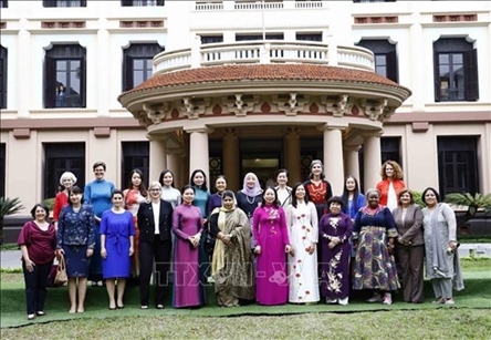 Vice President meets with female ambassadors, chief representatives of international organizations